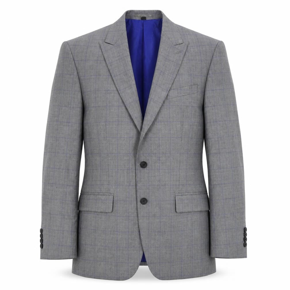 Marks & Spencer Mens Grey Polyester Jacket Suit Jacket Size 44