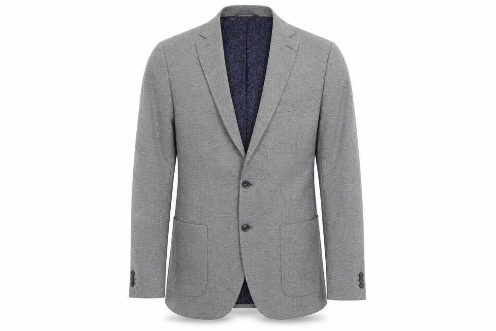 Marks & Spencer Mens Grey Polyester Jacket Suit Jacket Size 42