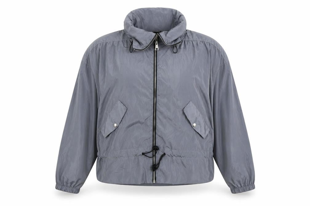 Rising Womens Grey Jacket Size M Zip