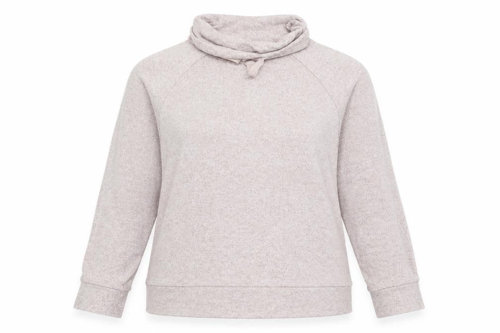 Avenue Womens Pink Viscose Pullover Sweatshirt Size S Pullover