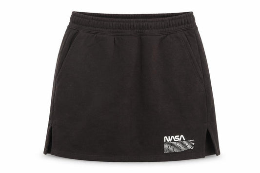 H&M Womens Brown Cotton A-Line Skirt Size XS - Nasa