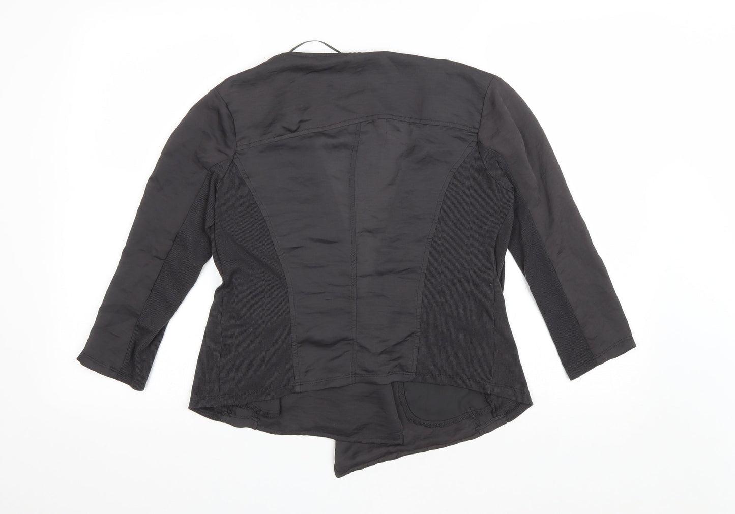 Dorothy Perkins Womens Grey Jacket Size 12 Tie