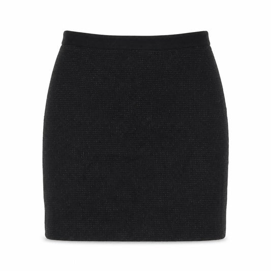 Planet Womens Black Polyester Mini Skirt Size 32 in Zip