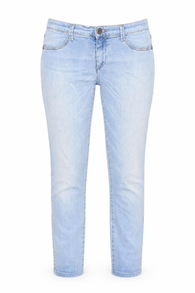 Sisley Womens Blue Cotton Skinny Jeans Size 32 in L28 in Regular Button