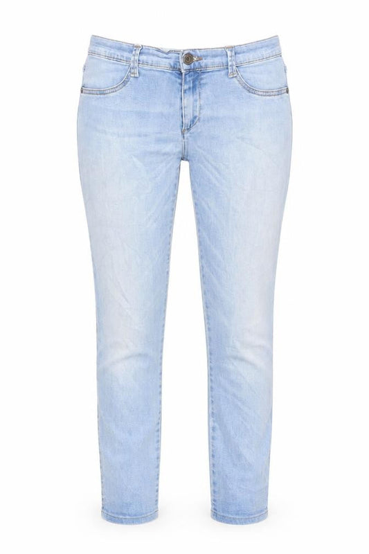 Sisley Womens Blue Cotton Skinny Jeans Size 32 in L28 in Regular Button