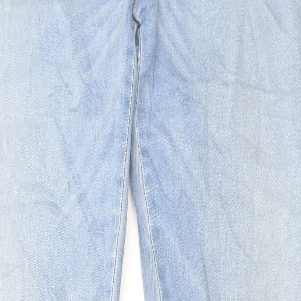 Sisley Womens Blue Cotton Skinny Jeans Size 32 in L28 in Regular Button