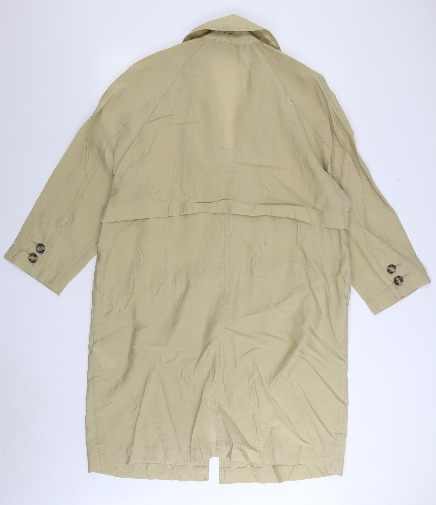 H&M Mens Beige Jacket Size L Button
