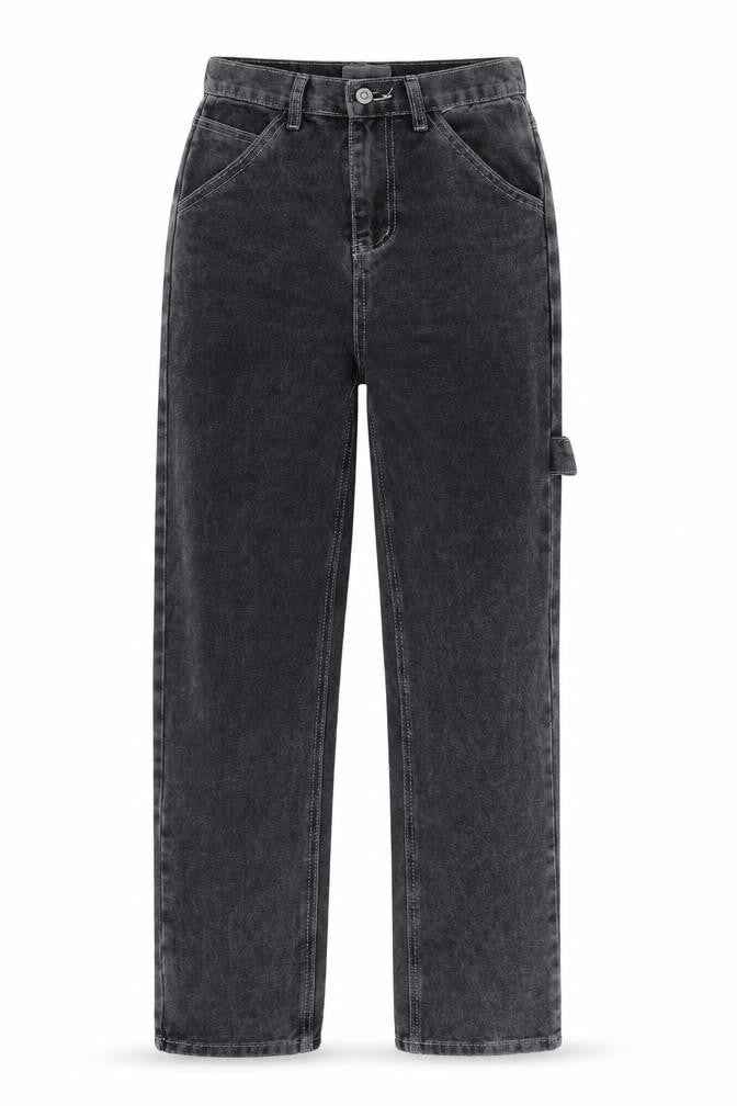 Feeling Womens Black Cotton Skinny Jeans Size 26 in L30 in Regular Zip