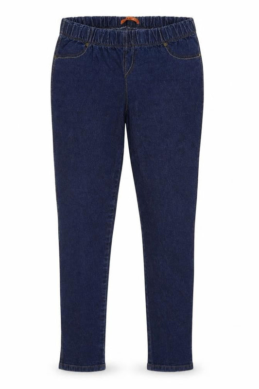 Denim & Co. Womens Blue Cotton Jegging Jeans Size 12 L29 in Regular