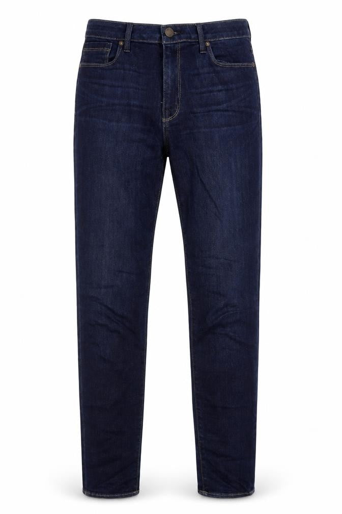 Parker Smith Mens Blue Cotton Straight Jeans Size 29 in L29 in Regular Zip