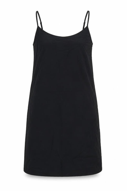 Marks & Spencer Womens Black Cotton A-Line Size 8 V-Neck Pullover