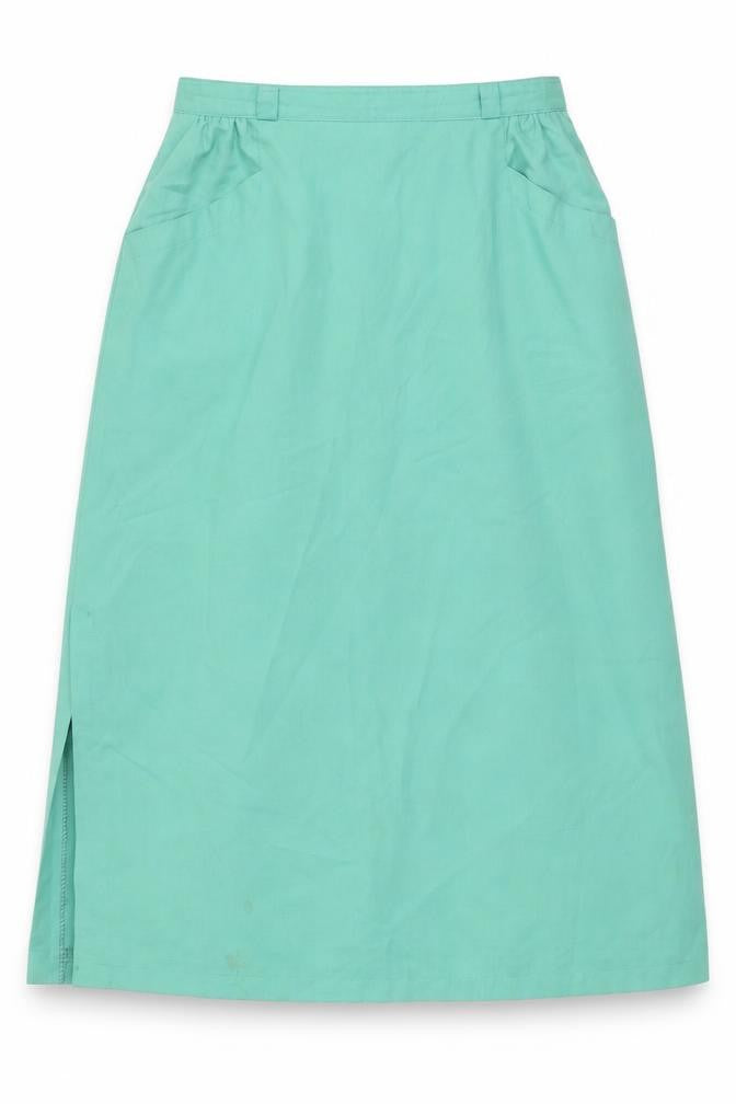 Mamut Womens Green Polyester A-Line Set Size M Zip