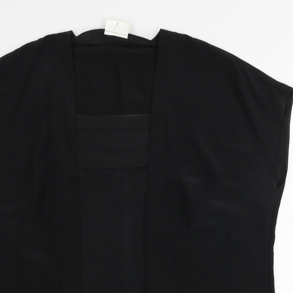 Sommermann Womens Black Polyester Basic T-Shirt Size 20 Square Neck