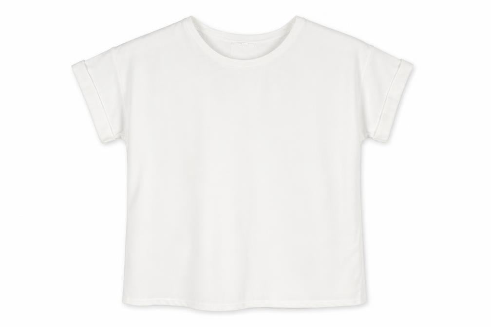 Moss Copenhagon Womens White Polyester Basic Blouse Size XS Round Neck