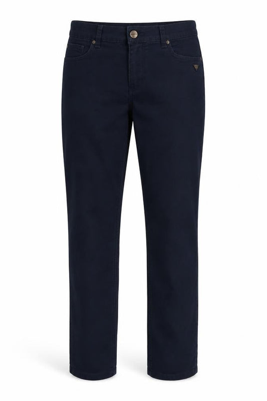 LauRiel Womens Blue Cotton Straight Jeans Size 8 L30 in Regular Zip