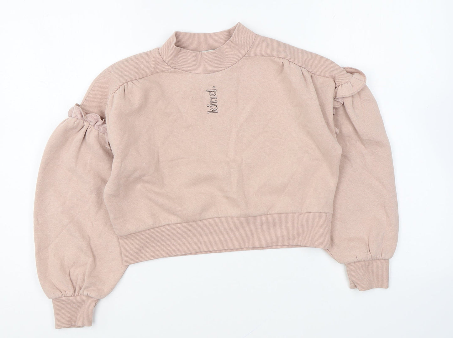 George Girls Pink Polyester Pullover Sweatshirt Size 9-10 Years Pullover - Kind