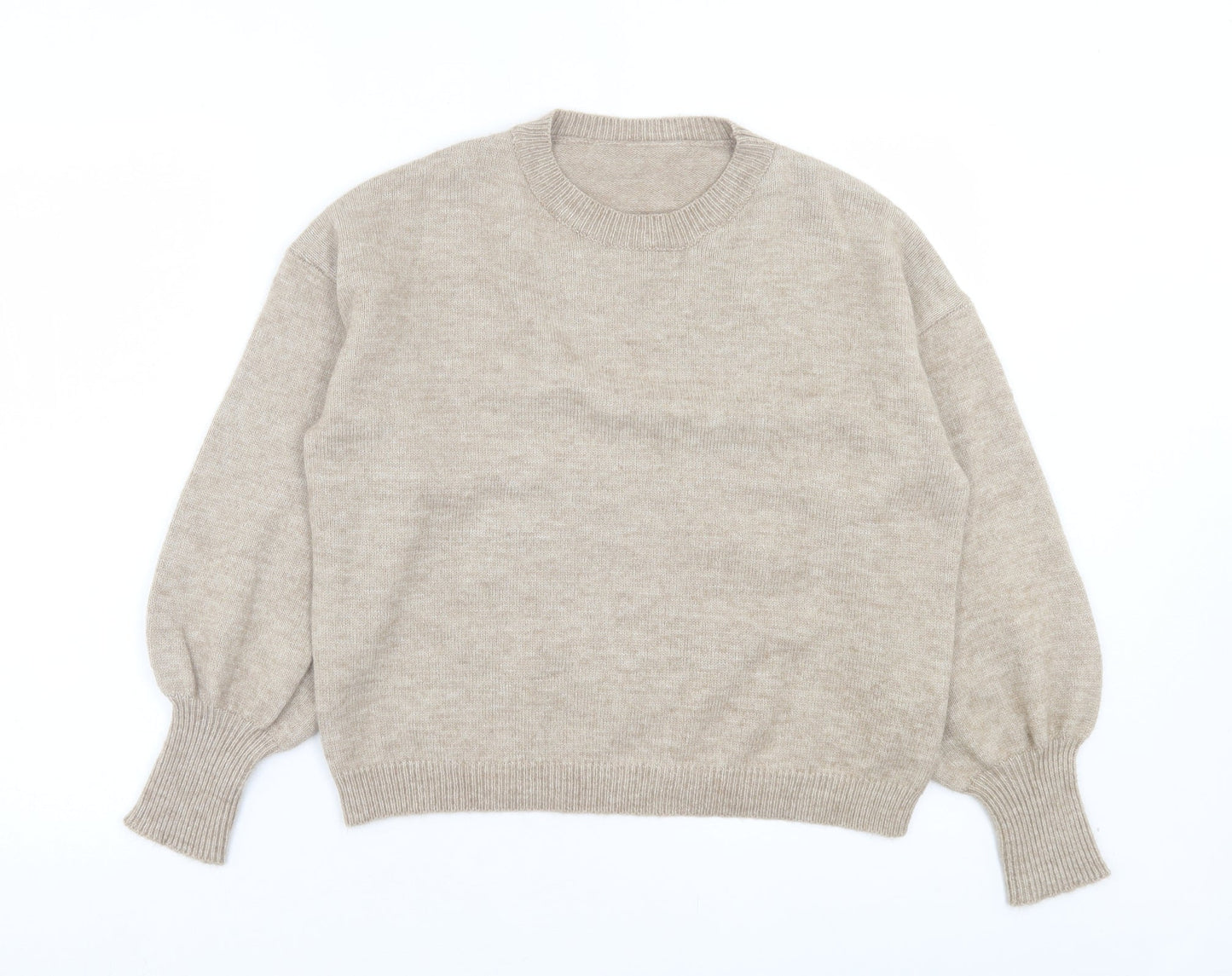 shei Womens High Neck Acrylic Pullover Jumper Size XS