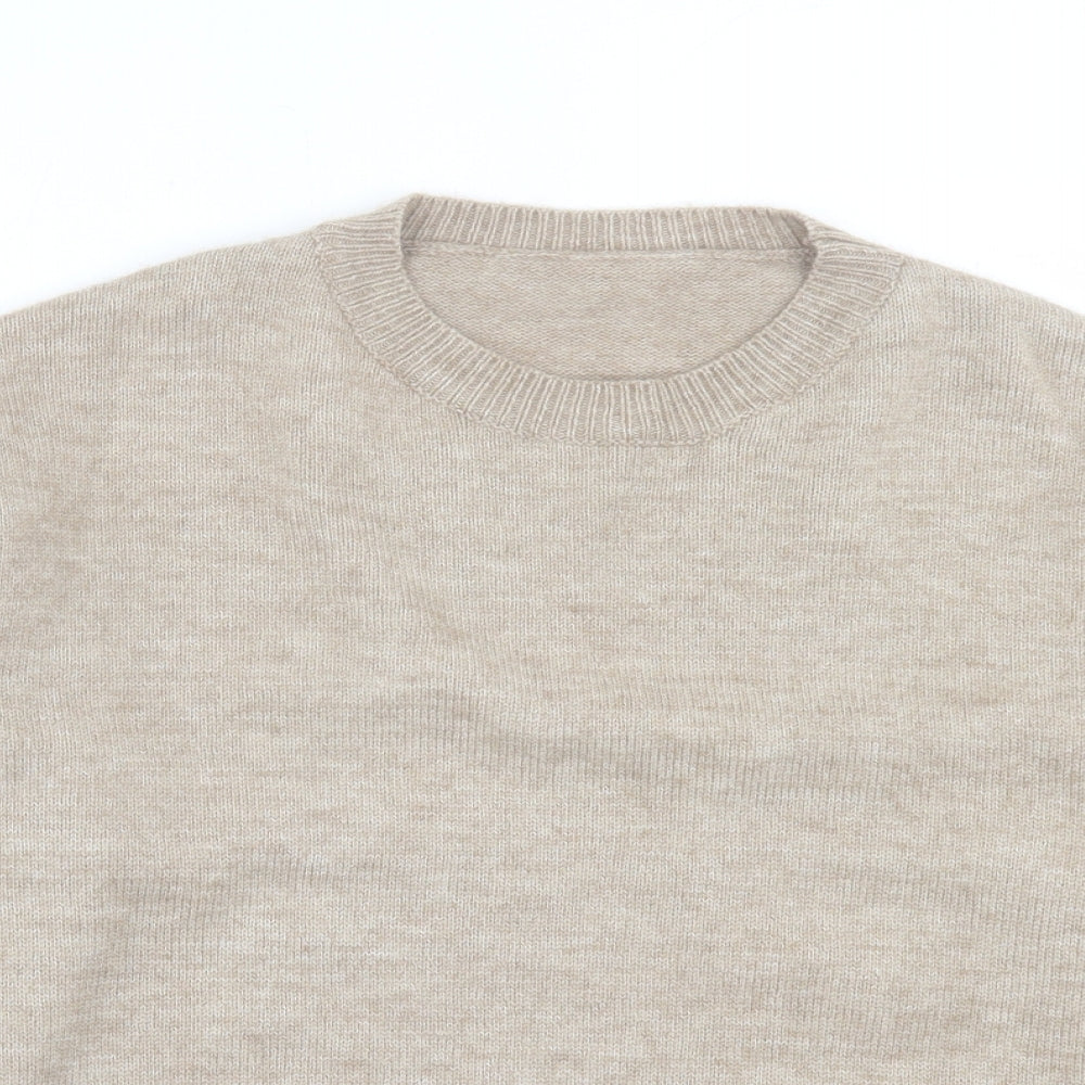 shei Womens High Neck Acrylic Pullover Jumper Size XS