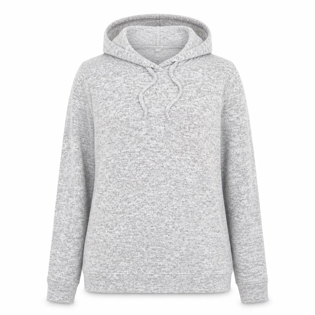 F&F Womens Grey Viscose Pullover Hoodie Size 8 Pullover