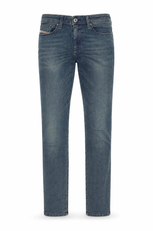 Disel Womens Blue Cotton Skinny Jeans Size 27 in L30 in Regular Button