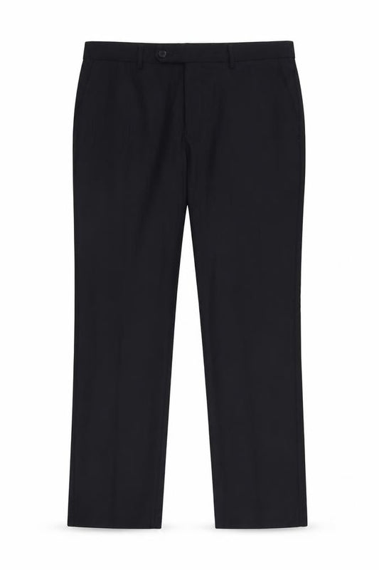 Cedar Wood State Mens Blue Polyester Dress Pants Trousers Size 34 in L34 in Regular Button