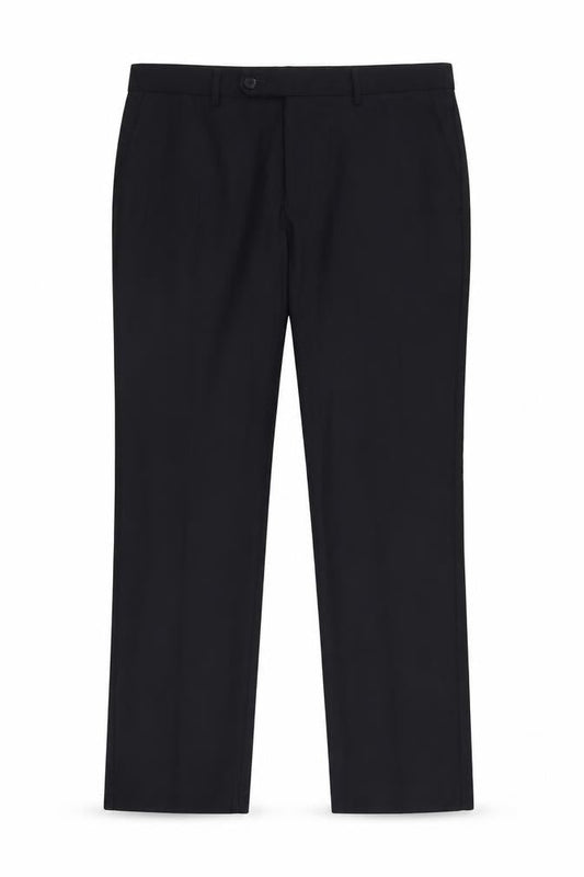 Cedarwood State Mens Blue Polyester Dress Pants Trousers Size 34 in L34 in Regular Button