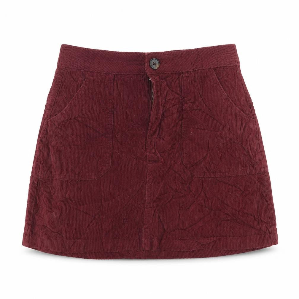 Primark Womens Purple Polyester A-Line Skirt Size 12 Zip