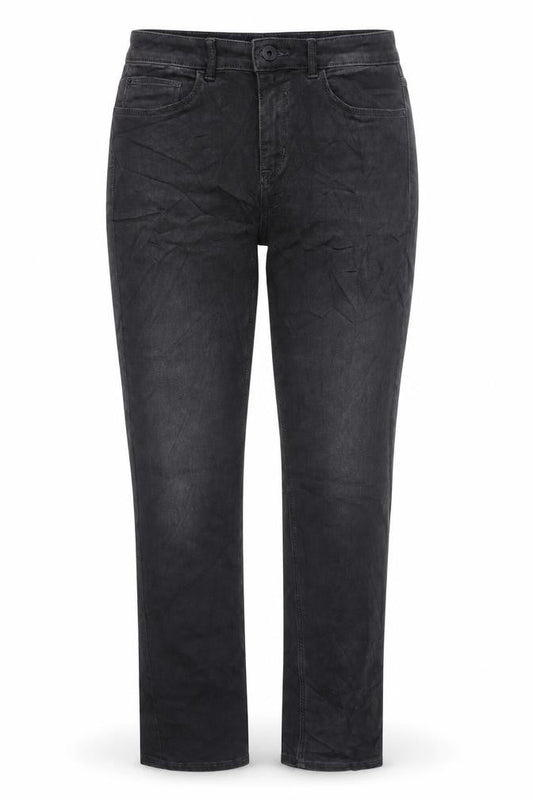 Marks & Spencer Womens Black Cotton Skinny Jeans Size 12 L38.5 in Regular Zip