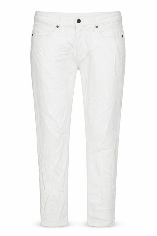 Marks & Spencer Womens White Cotton Skinny Jeans Size 34 in L31 in Regular Zip