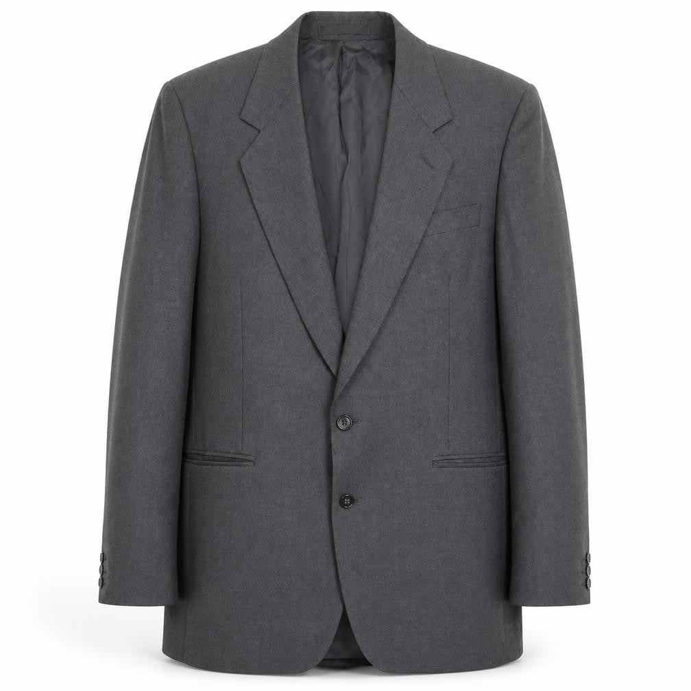 Dunn & Co Mens Grey Wool Jacket Suit Jacket Size 40
