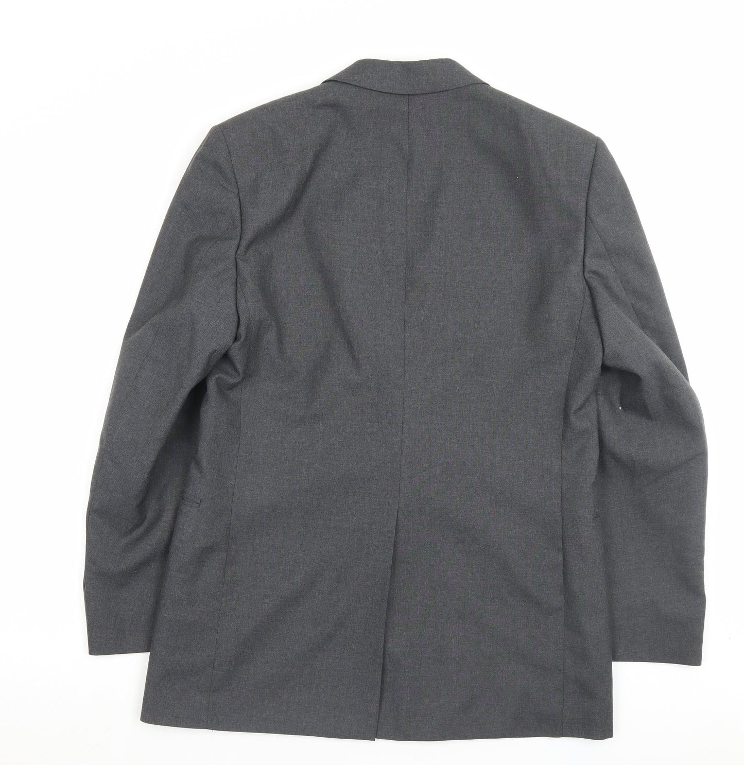 Dunn & Co Mens Grey Wool Jacket Suit Jacket Size 40