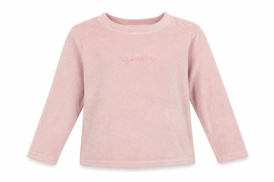 Hullabaloo Girls Pink Polyester Pullover Sweatshirt Size 4-5 Years Pullover - Positive Vibes