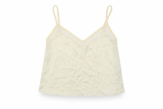 ASOS Womens Beige Polyester Camisole Blouse Size S V-Neck