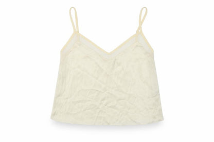 ASOS Womens Beige Polyester Camisole Blouse Size S V-Neck