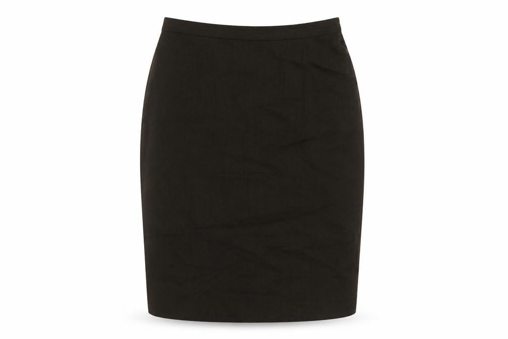 Loretta Bloom Womens Green Polyester Straight & Pencil Skirt Size 14 Button