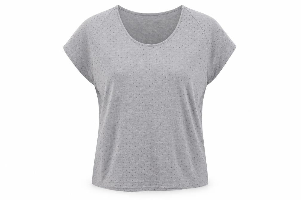 Gap Womens Green Viscose Basic T-Shirt Size S Scoop Neck