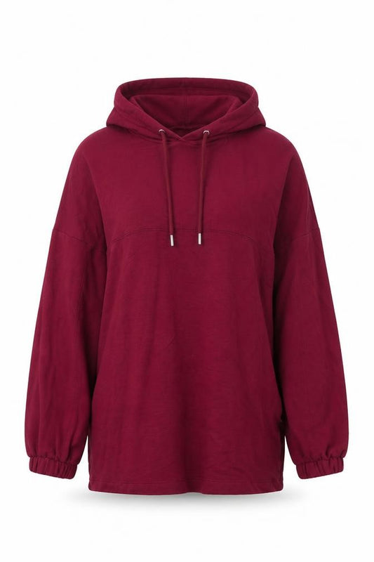 Marks and Spencer Womens Pink Viscose Pullover Hoodie Size 6 Pullover