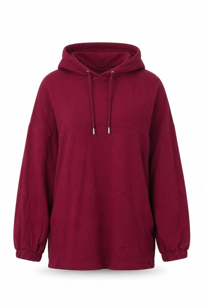 Marks & Spencer Womens Pink Viscose Pullover Hoodie Size 6 Pullover