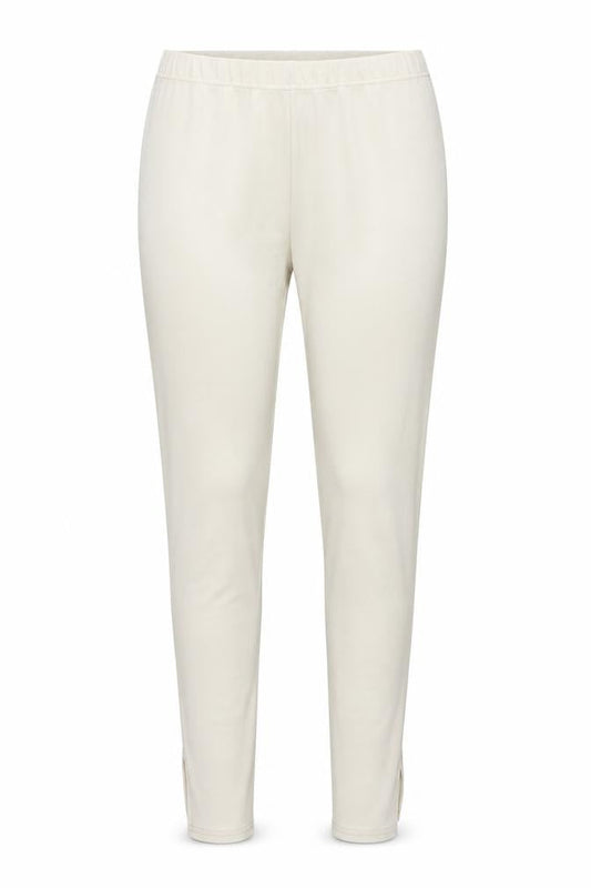 PRETTYLITTLETHING Womens Beige Polyester Jegging Trousers Size 16 L32 in Regular Drawstring