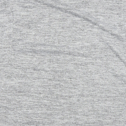 Debenhams Womens Grey Polyester Basic T-Shirt Size 20 Round Neck