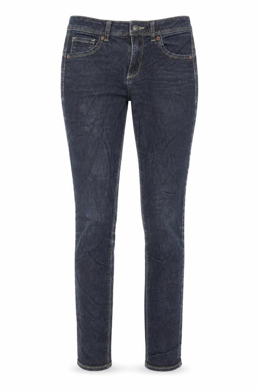 United Colors of Benetton Womens Blue Cotton Skinny Jeans Size 26 in L31 in Regular Button