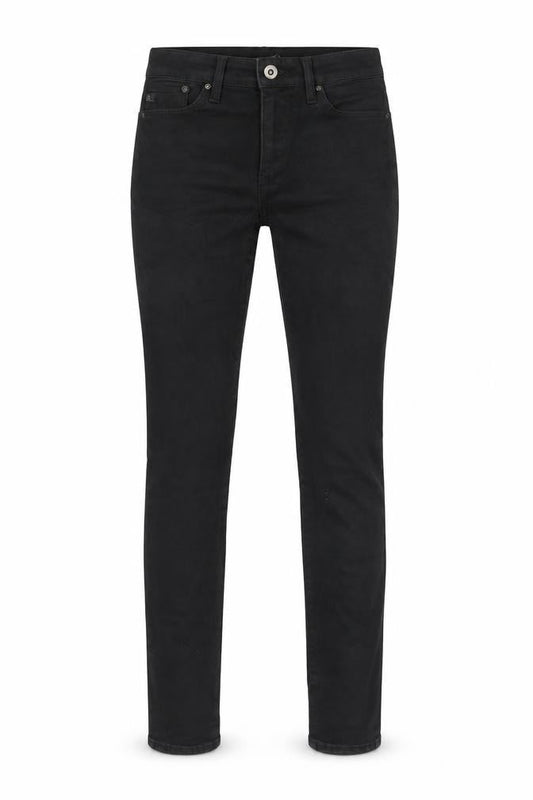 &Denim Womens Black Cotton Skinny Jeans Size 28 in L32 in Regular Button