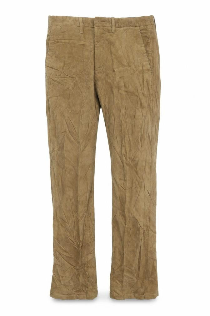 Marks & Spencer Mens Beige Cotton Straight Jeans Size M L33 in Regular Zip