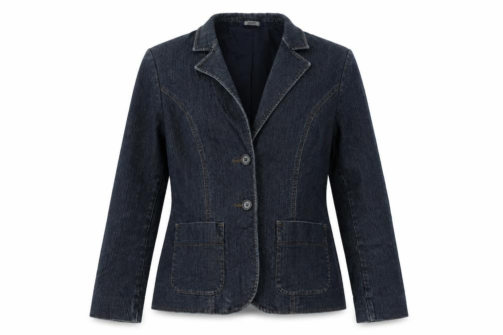 Marks & Spencer Womens Blue Jacket Size S Button