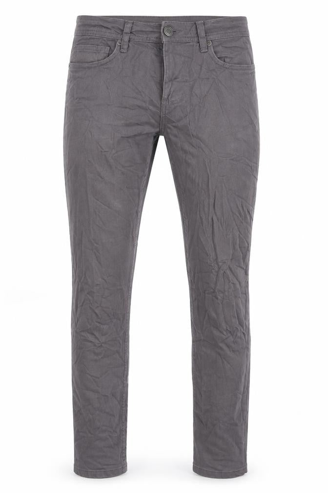 Denim & Co. Mens Grey Cotton Skinny Jeans Size 28 in L30 in Regular Zip