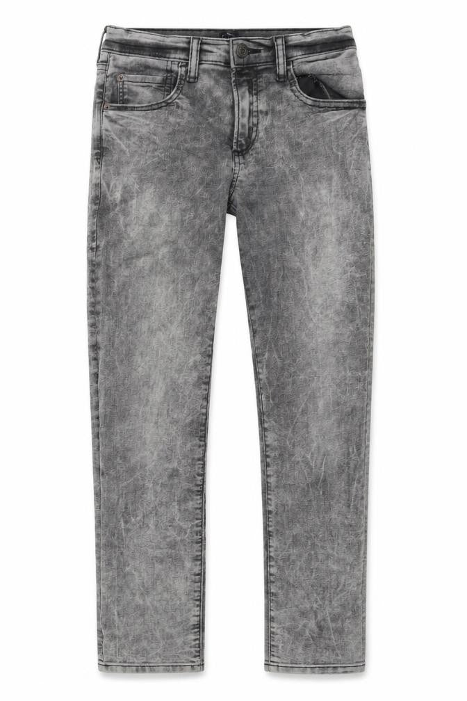 Gap Girls Grey Cotton Skinny Jeans Size 10-11 Years Regular Button