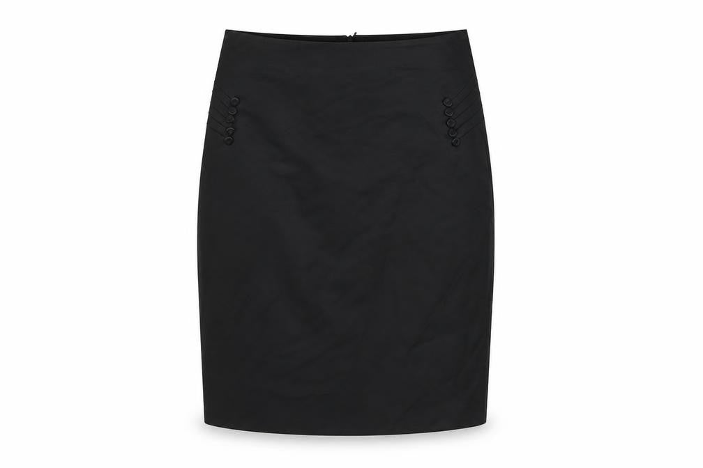 Principles Womens Black Polyester A-Line Set Size 14 Zip