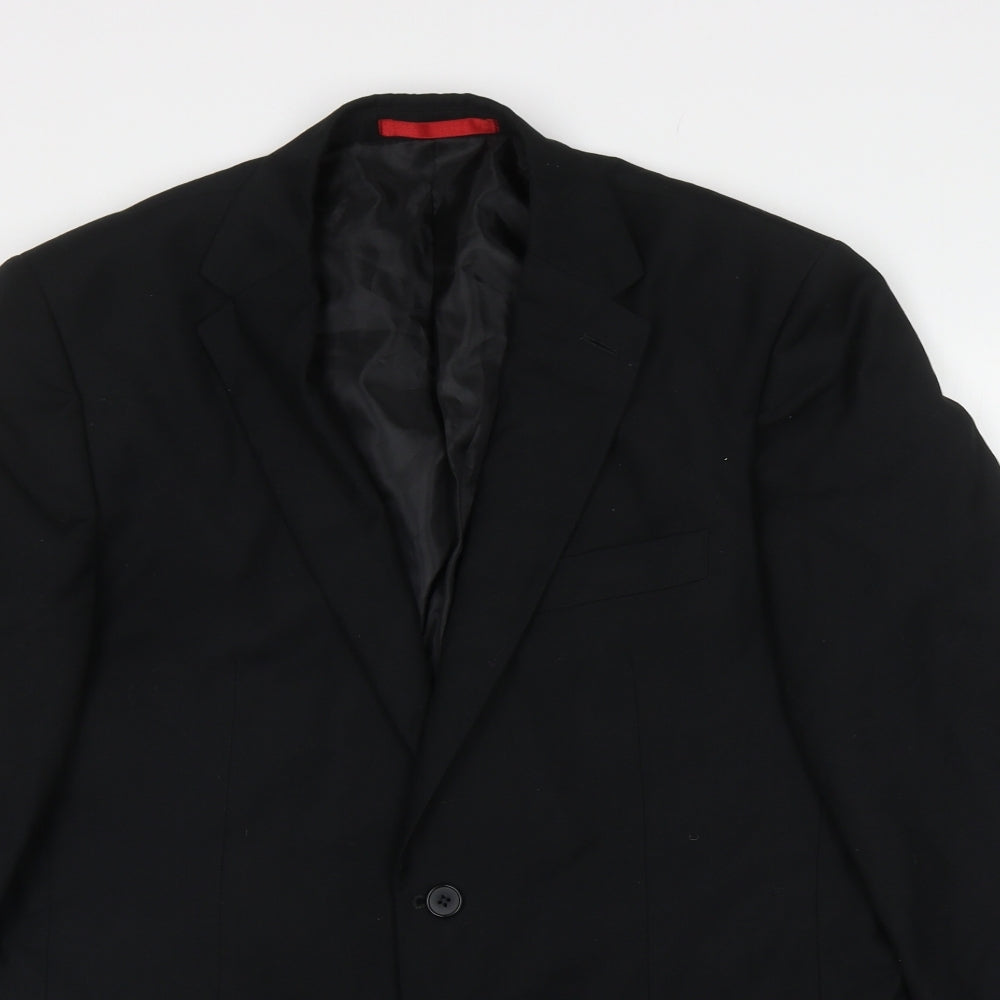 Burton Mens Black Polyester Jacket Suit Jacket Size L