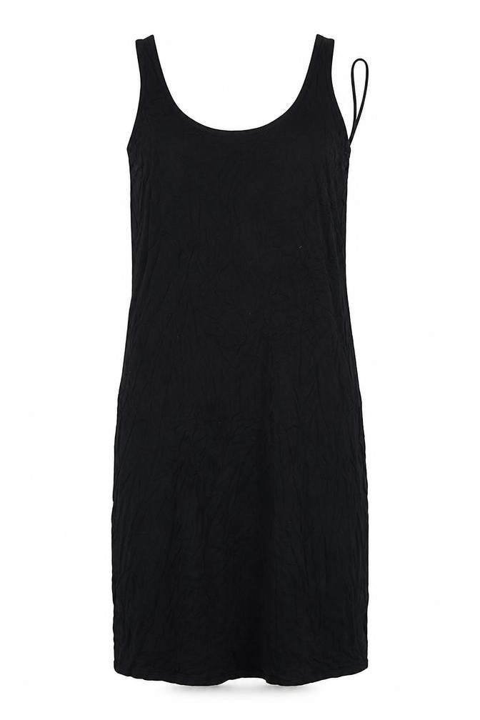 Marks & Spencer Womens Black Viscose Bodycon Size 10 Scoop Neck Pullover