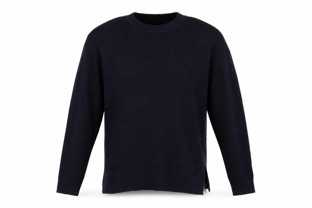 Gap Mens Blue Round Neck Acrylic Pullover Jumper Size S